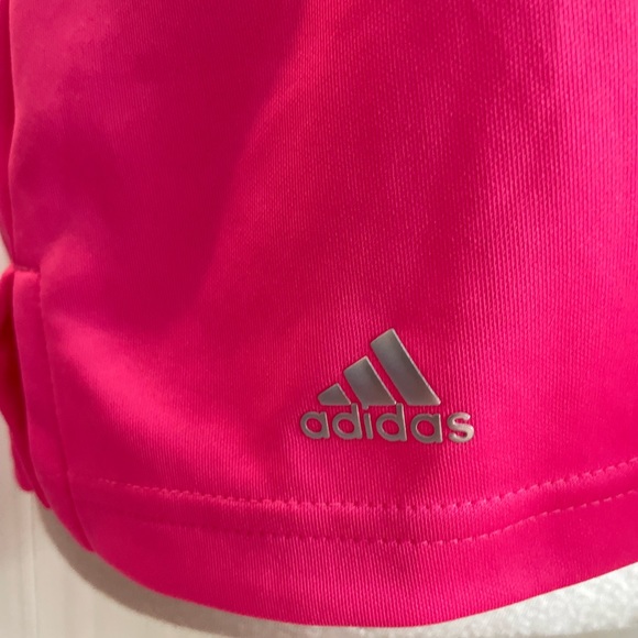 Adidas florescent pink golf shirt NWT size XL with UPF 50 - Picture 3 of 11